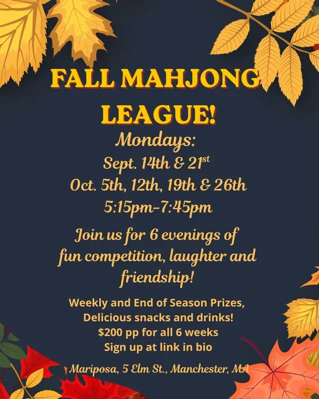 Fall Mahjong League